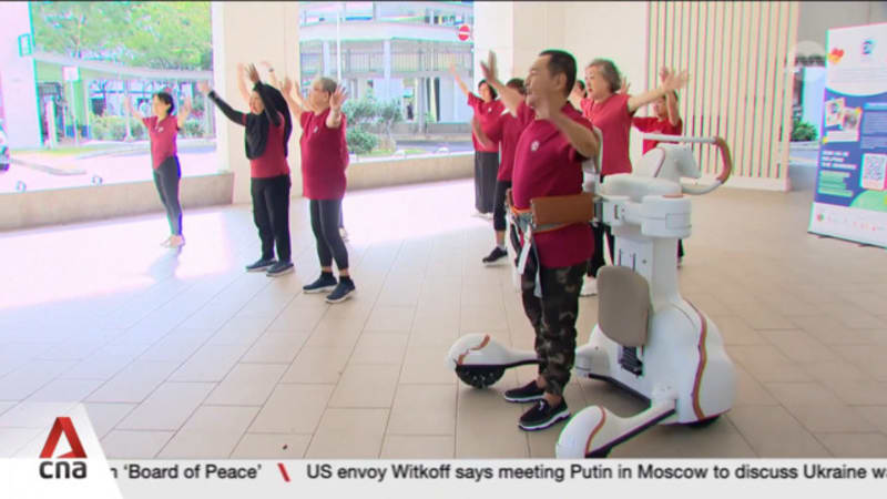 Singapore develops world's first robotic chaperone to support seniors