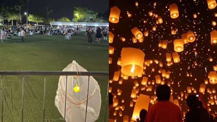 Sentosa sky lantern festival: No refunds but tickets valid for rescheduled event, says organiser