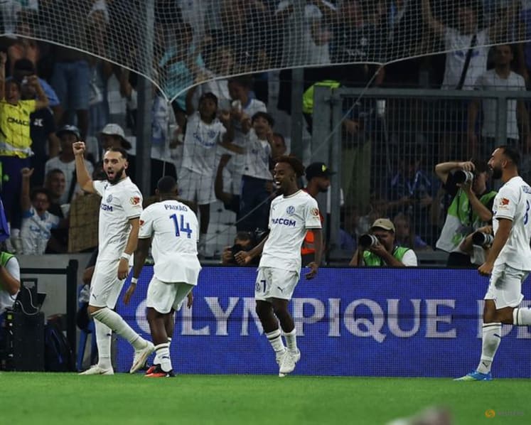 Marseille secure 4-0 win over Strasbourg as Ligue 1 gets under way