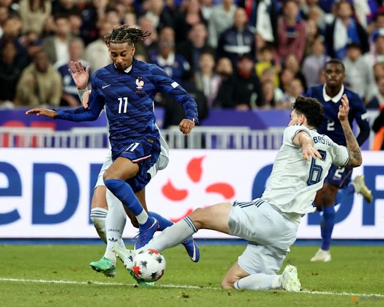 France held to 1-1 draw as Italy dampen Zidane's home debut
