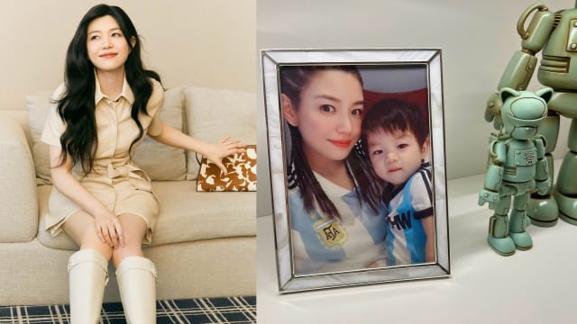 传陈妍希独自照顾儿子，急办转学离开名校