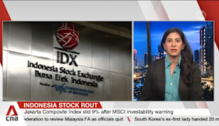 Indonesian stocks plunge more than 7% after MSCI flags risks