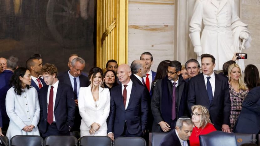 Trump's inaugural brings the world's billionaire elites en masse to DC 