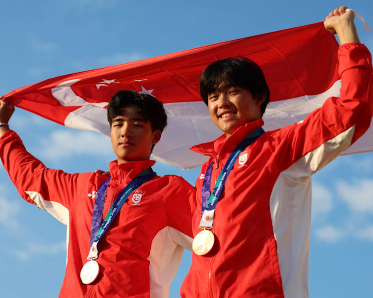 Singapore’s sailors conclude Asian Games campaign with three silvers, one bronze