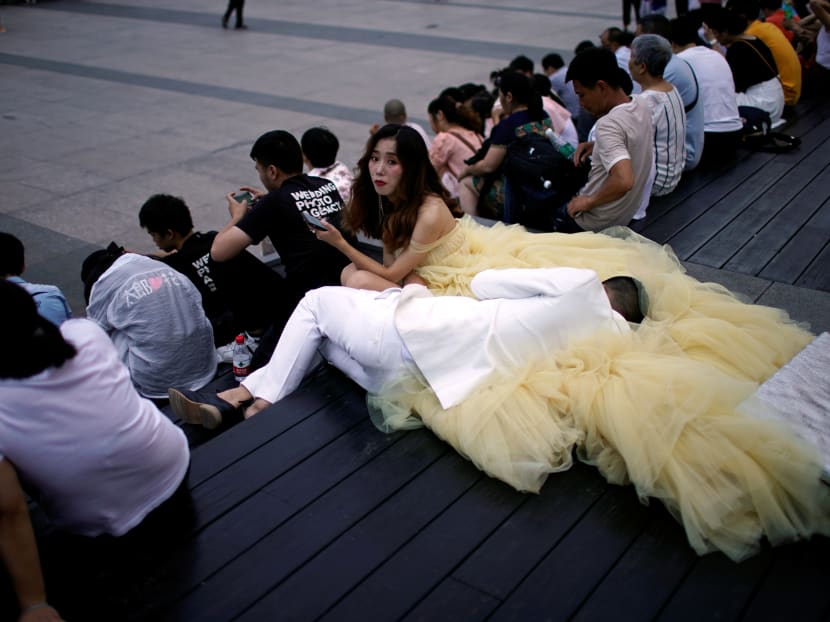 According to China's National Bureau of Statistics, the country’s marriage rate fell from 9.9 per 1,000 people in 2013 to 7.2 per 1,000 people in 2018.