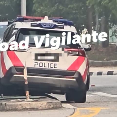 警车撞上分界堤 31岁警员协助调查