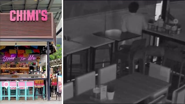 乌节路313商场餐厅被闯入破坏 两人正协助警方调查