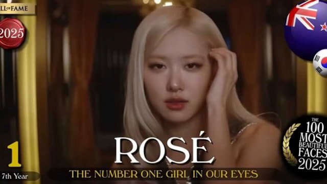 TC Candler 2025全球百大美女榜出炉！ BLACKPINK全员上榜，Rosé踢掉Lisa夺冠