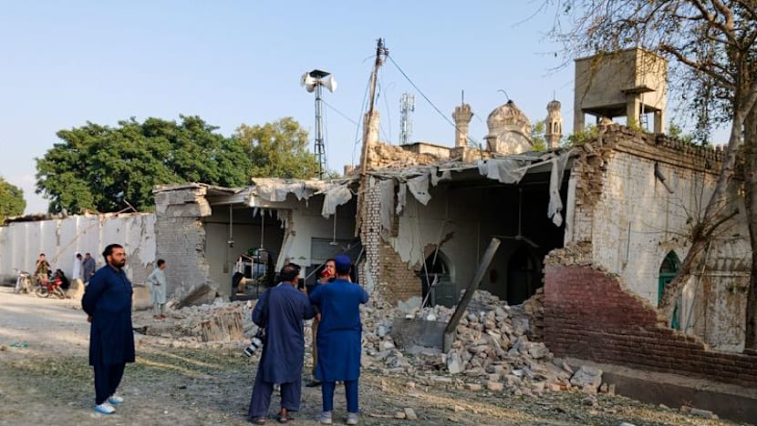 Vehicle bomb and gun attack hit mosque near police offices in Pakistan’s Kohat