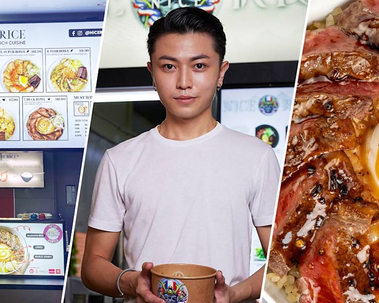 Nice Rice relocates 2nd time in 2 years, hawker 'not concerned about losing customers' as his food is 'above average'