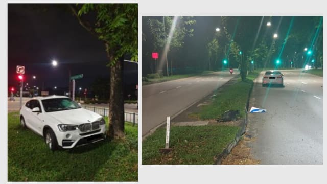 两名男子车祸后弃车不顾 明天将被控上庭