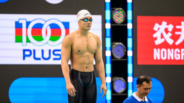 游泳世界杯新加坡站 张正伟男子100米蝶泳夺铜