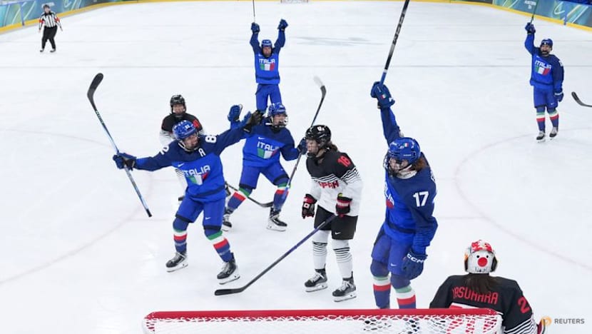Ice hockey-Italy women's team have had the time of their lives