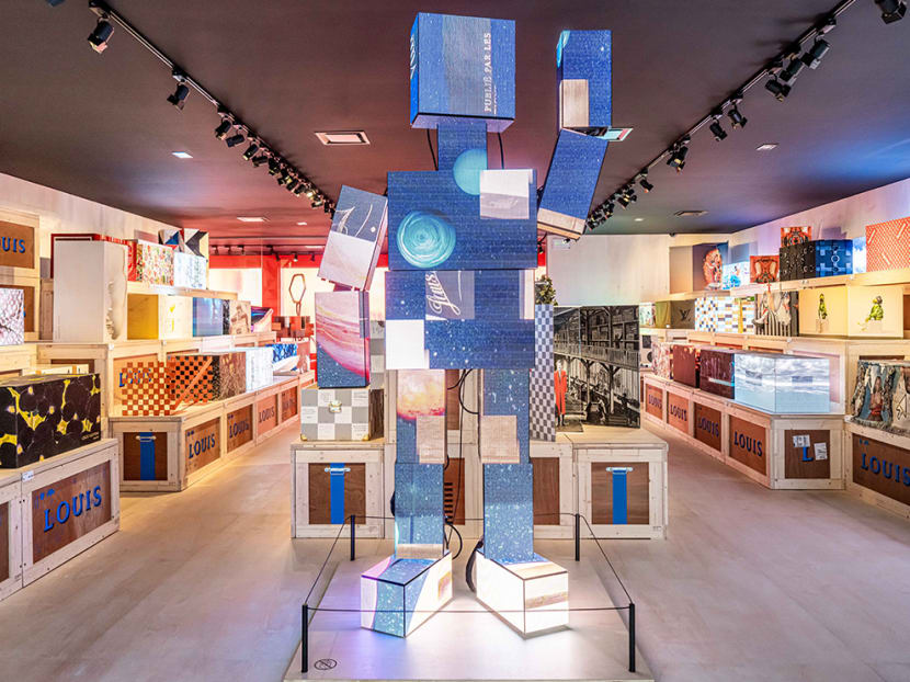 Louis Vuitton celebrates the 200th birthday of its founder with a special trunk exhibition in Singapore Louis Vuitton celebrates the 200th birthday of its founder with a special trunk exhibition in Singapore