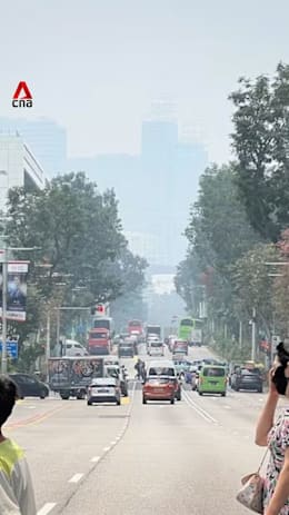 Air quality back at unhealthy levels in central Singapore