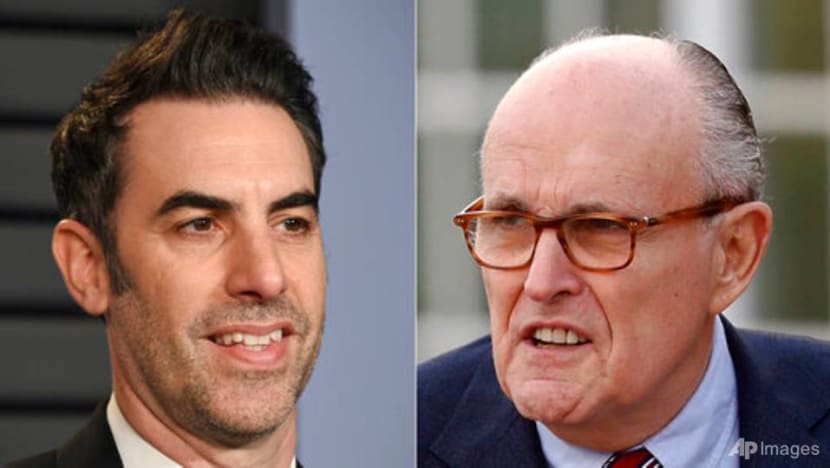 Trump lawyer Giuliani dismisses Borat hotel bedroom scene as 'complete fabrication'
