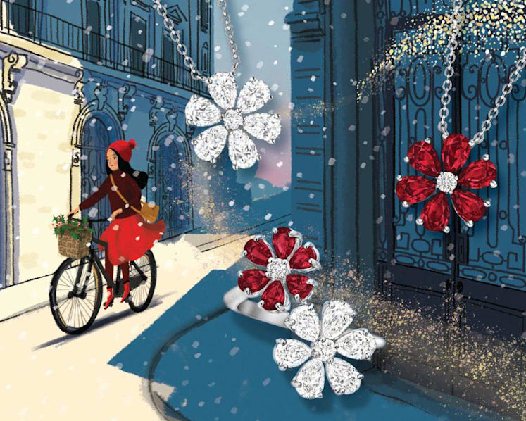 Ring in the festive cheer, from Harry Winston’s house to yours