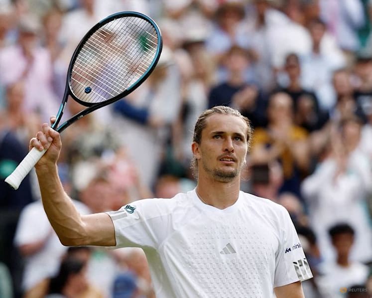 Zverev fends off Blockx barrage to avoid first-round loss