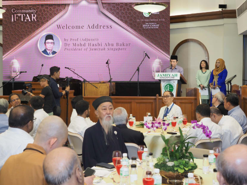 This year, for the first time ever, a community breaking-fast session was held at the Church of Jesus Christ of Latter-Day Saints.