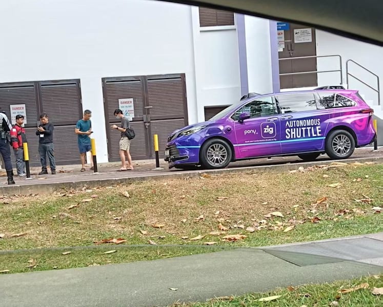 ComfortDelGro self-driving car hits road divider during testing in Punggol; no one hurt
