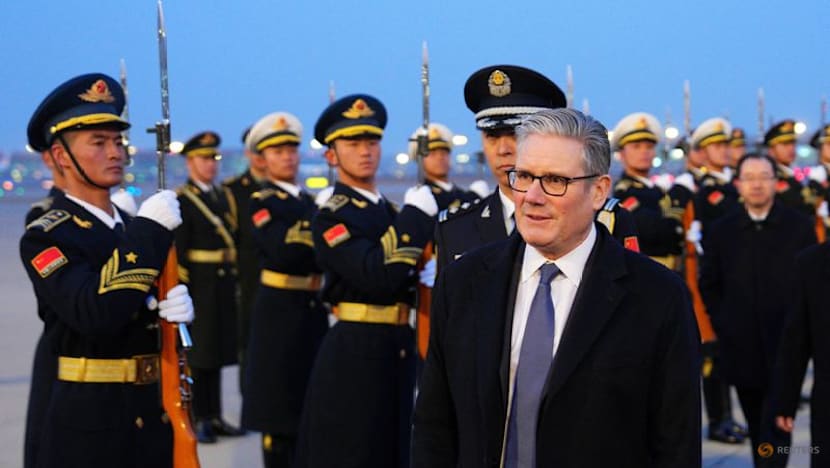 Britain's Starmer arrives in China as Western alliances face strain
