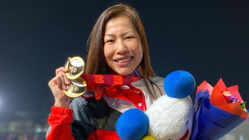 38 years after her first SEA Games, a former Singapore swimmer finally strikes gold – in a different sport