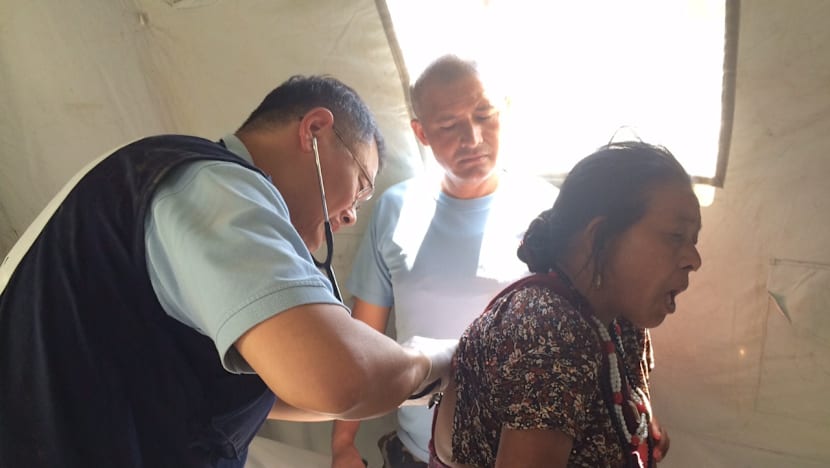 Nepal Quake: Singapore Red Cross treats first patient