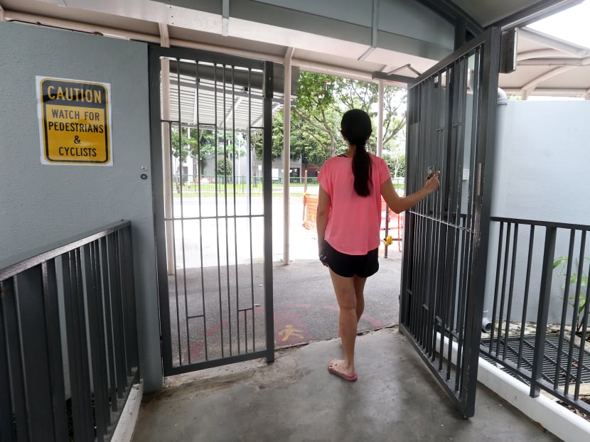 Cyclist-pedestrian crash — was condo exit's proximity to footpath a factor and what can be done? Cyclist-pedestrian crash — was condo exit's proximity to footpath a factor and what can be done?