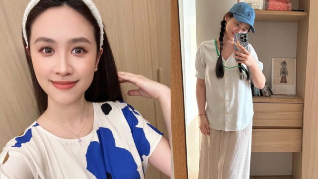 哄儿子到天亮　Sandy吴姗儒身心俱疲默默流泪