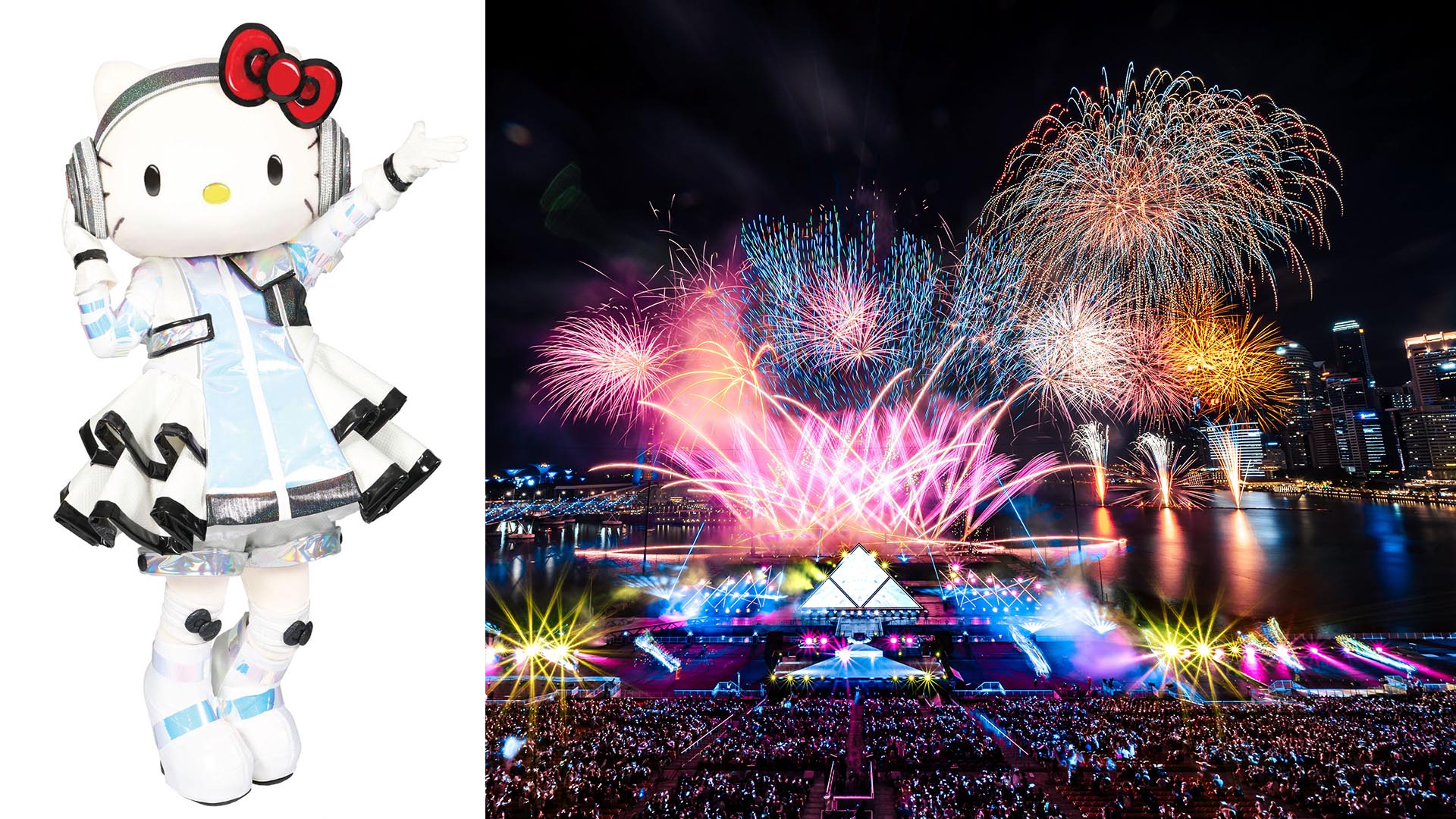 Catch Hello Kitty DJ-ing At This Upcoming NYE Fireworks Musical