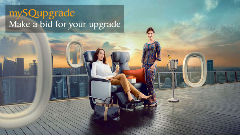 SIA now allows passengers to bid to upgrade their seats