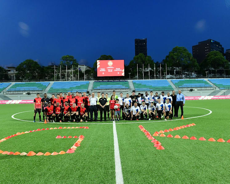 Memorial football match held for late prosecutor G Kannan at Jalan Besar Stadium