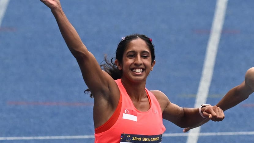 Singapore's Shanti Pereira sets new 100m national record twice in a day at Germany meet