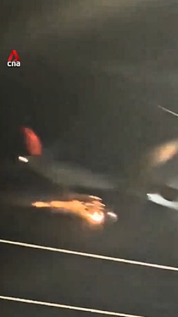 Delta Airlines flight makes emergency landing after engine fire