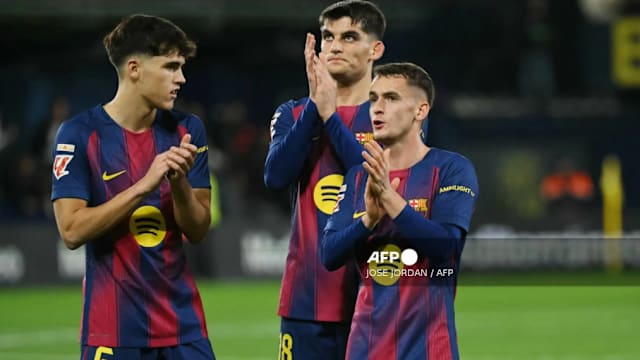 西甲：巴塞罗那以2比0 战胜比利亚雷亚尔