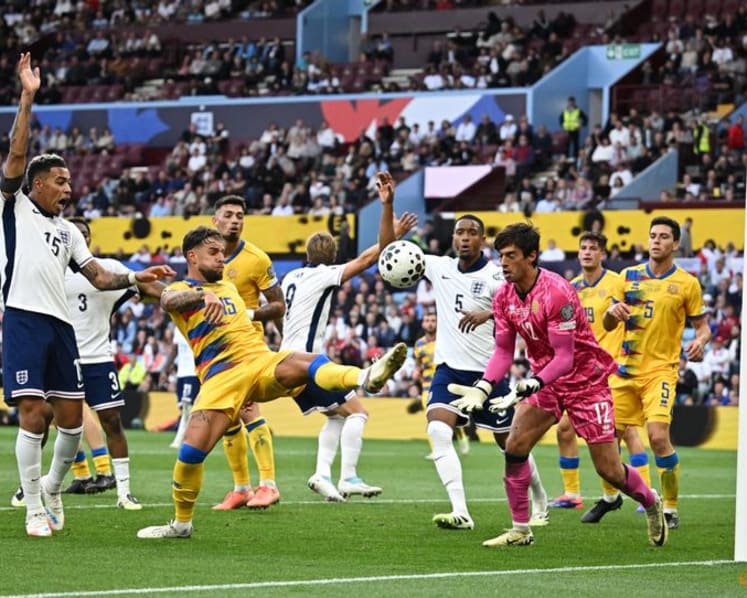 Unimpressive England beat Andorra 2-0 in World Cup mismatch