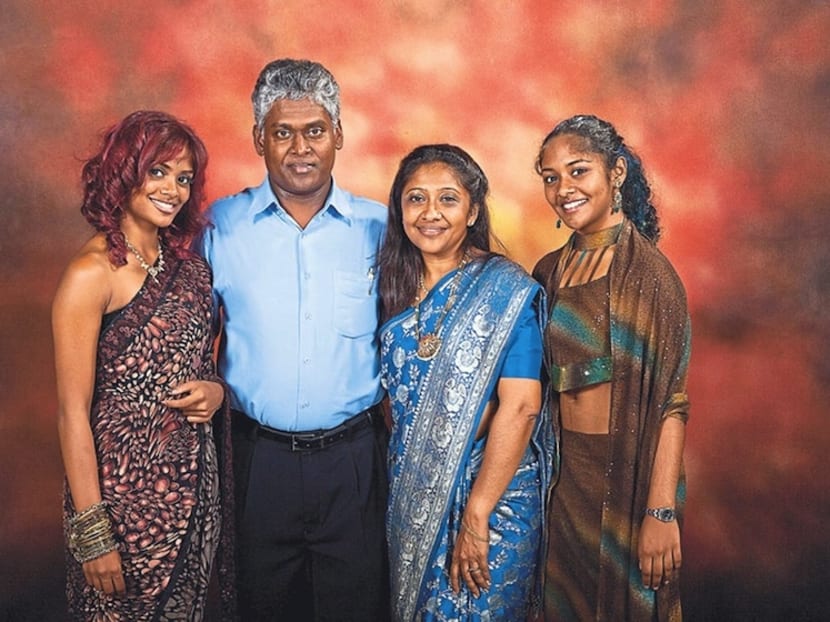 (From left) Ms Grace Subathirai, Mr V.P.R Nathan, Ms Anne Daisy and Ms Azelia Shalini in happier times. Photo: Malay Mail Online