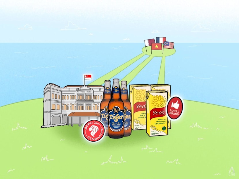 From Raffles Hotel to Yeo's and Tiger Beer, can homegrown brands keep their Singapore links alive after going global?