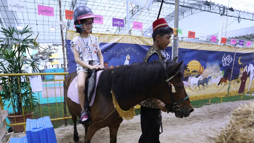 AVS looking into complaint over pony rides at Geylang Serai Ramadan bazaar; operator says it's complying with rules