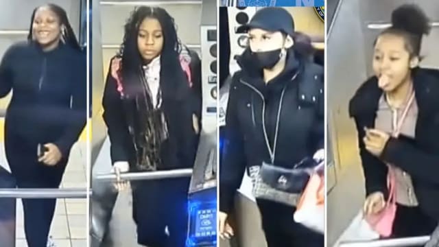 搭地铁遭四少女抢劫 71岁纽约老妇英勇反击至她们求饶