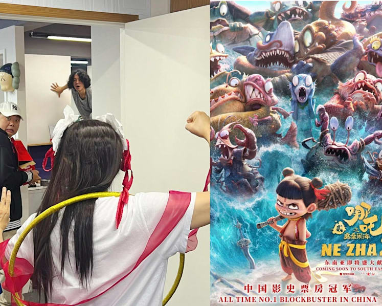 Stephen Chow as Nezha? The actor-director dresses up for fun ahead of Ne Zha 2’s Hong Kong release