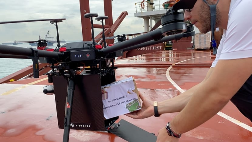 Singapore launches first drone delivery service