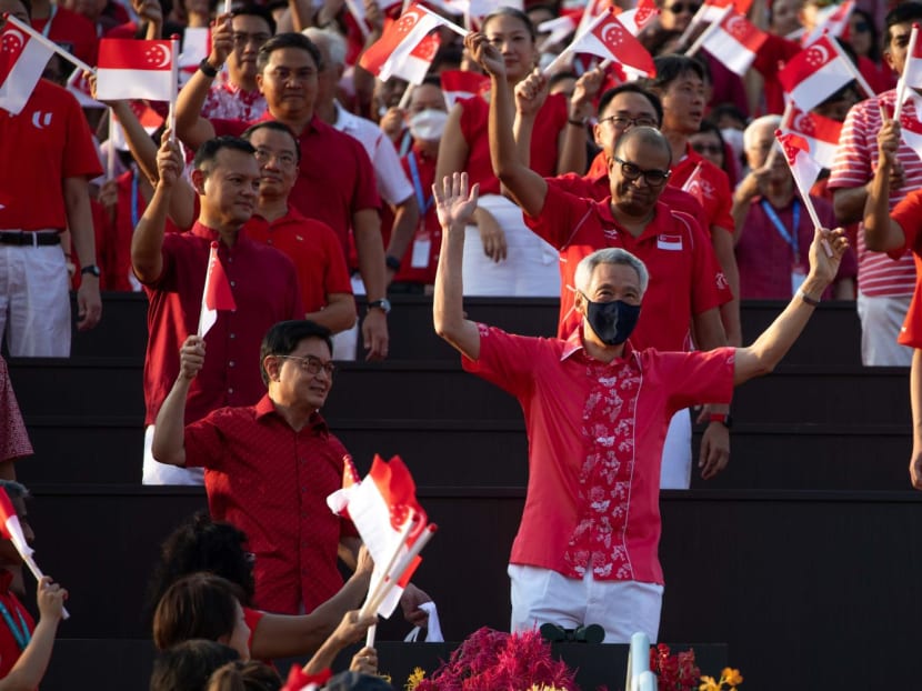 S'pore celebrates 57th birthday in full force, with first large-scale NDP since pandemic capturing the highs and lows