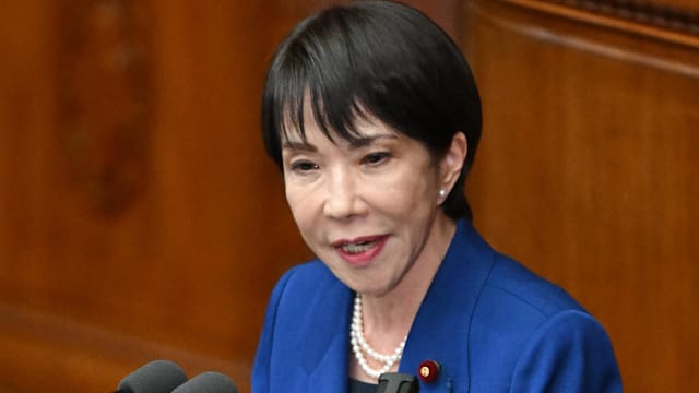 高市早苗：关注日中关系紧张 会妥善应对情况