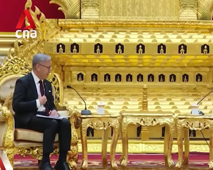 Myanmar leader Min Aung Hlaing visits Laos following trips to India and China 