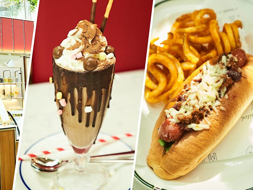 Fun Retro Sundaes & A Metre-Long Hotdog At&nbsp;Capitol Milk Bar