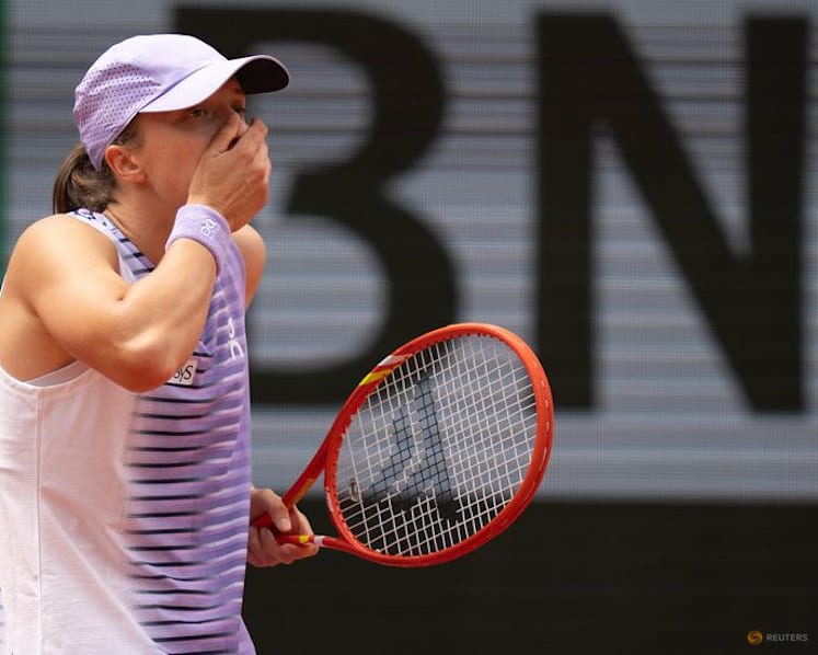 Swiatek blames tension after shock French Open exit on 25th birthday