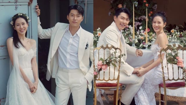 与玄彬结婚2周年　孙艺真晒婚纱照放闪！