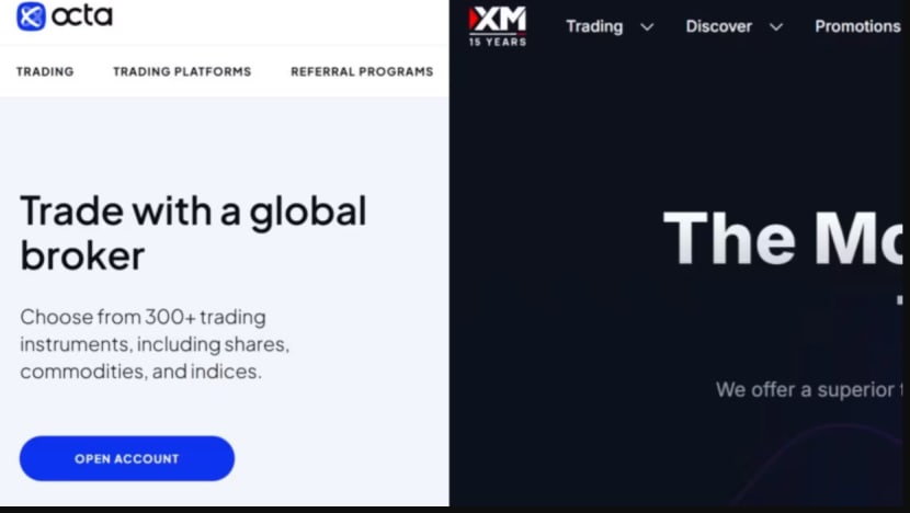 SG sekat akses platform dagang tanpa lesen Octa dan XM