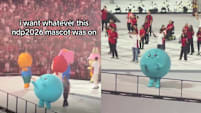 Who Is The Hyperactive Blue Mascot That Stole The Show At NDP 2026 Rehearsal?